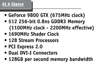 EVGA GeForce 9800 GTX