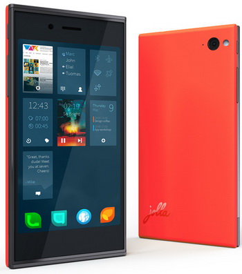 Jolla smartphone under OS Sailfish
