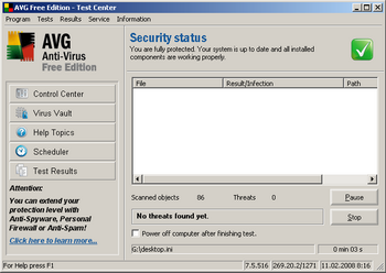 AVG Antivirus Free Edition