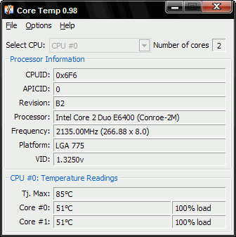 CoreTemp v.0.99 Beta