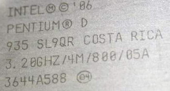 Pentium D 935 (3.2 GHz)