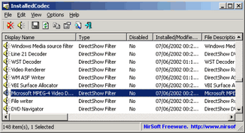 InstalledCodec v.1.06