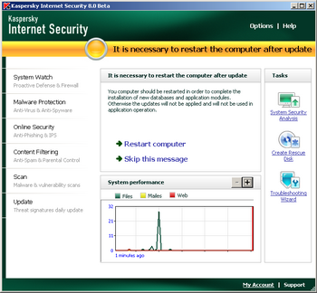 Kaspersky Internet Security 8.0 (Beta)