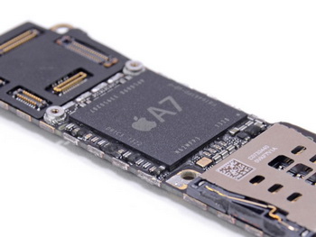 Apple A7 processors are manufactured on 28-nm HKMG technology